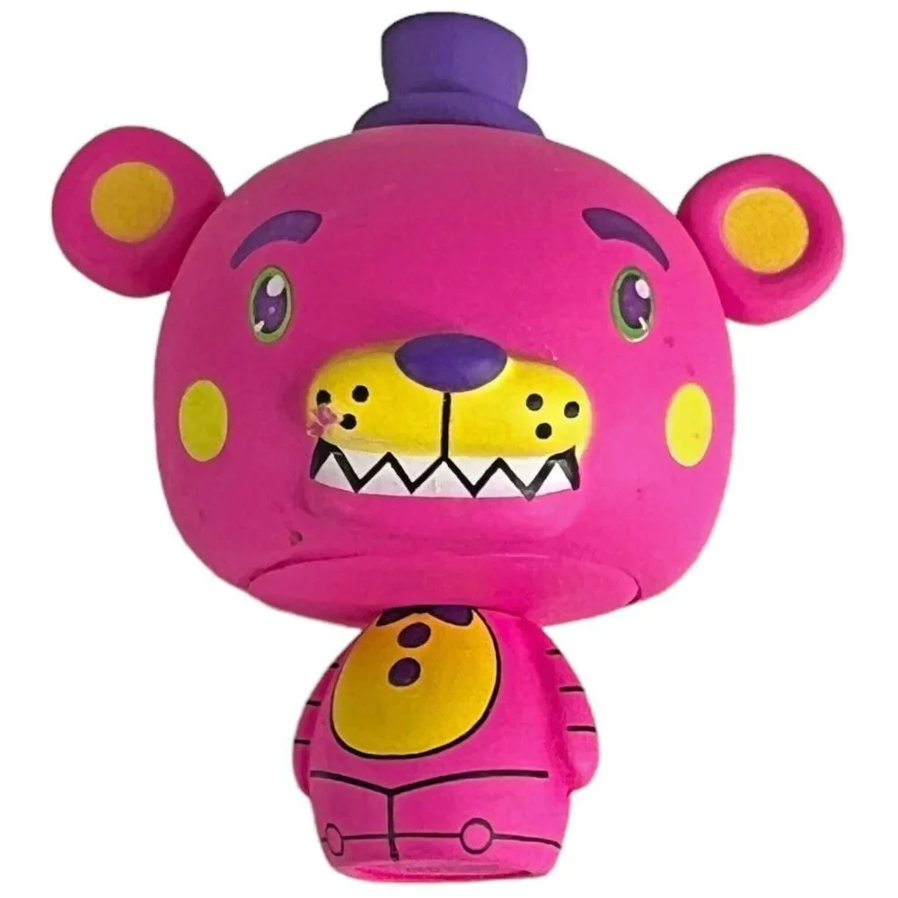 3 Funko Five Nights At Freddys Pint Size Blacklight Freddy Gingerbread Blue Pink